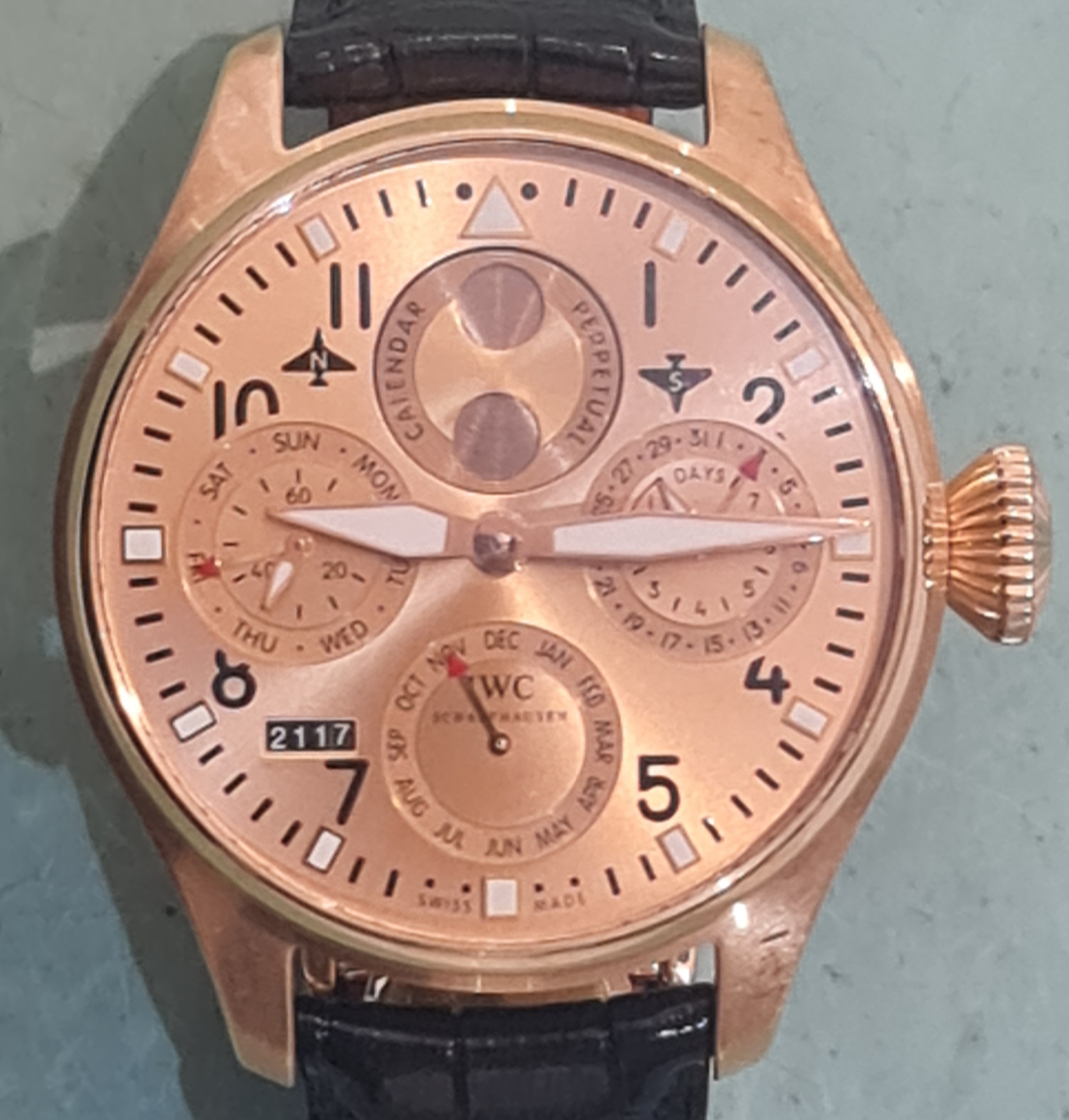 iwc calendar repareren