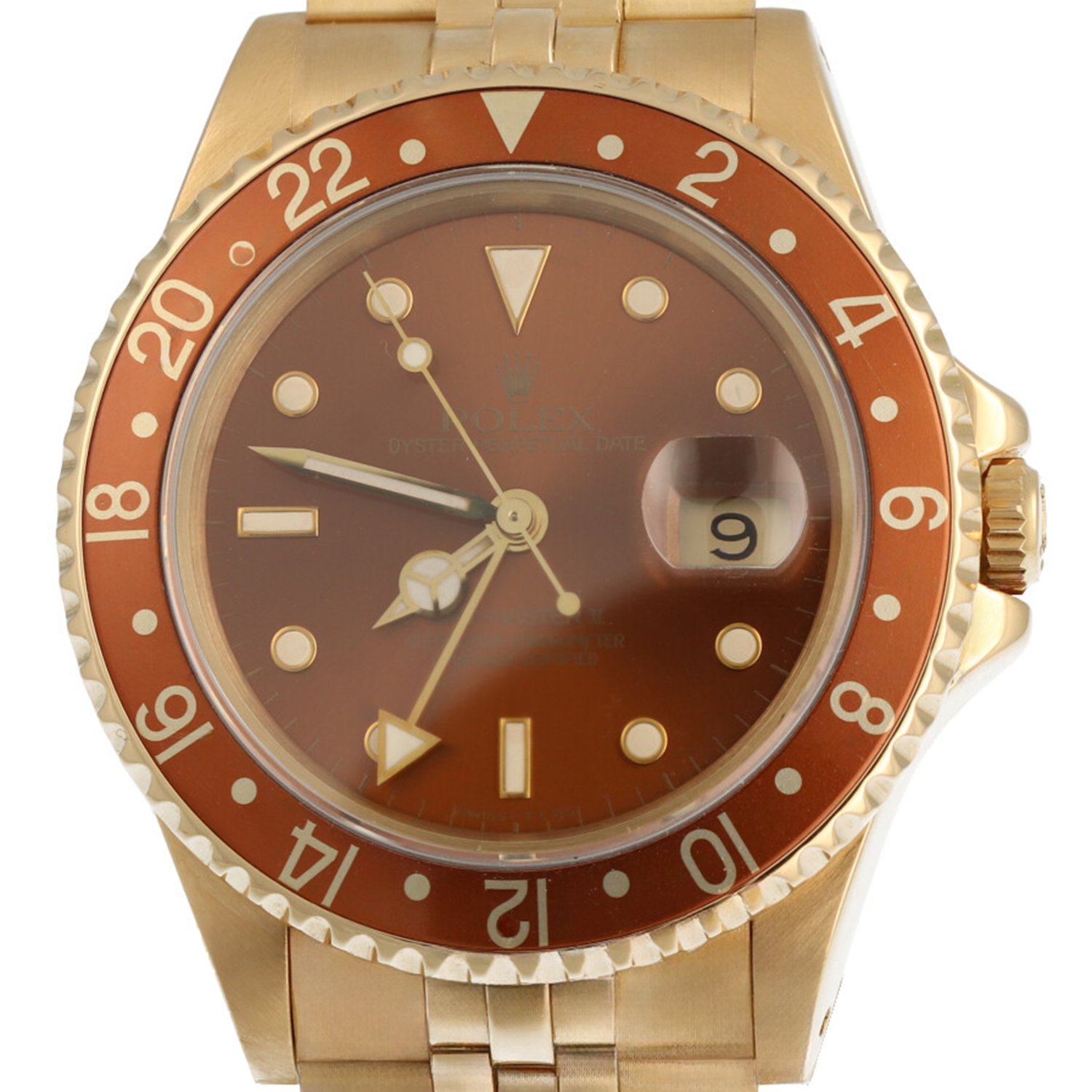 rolex gmt II polijsten