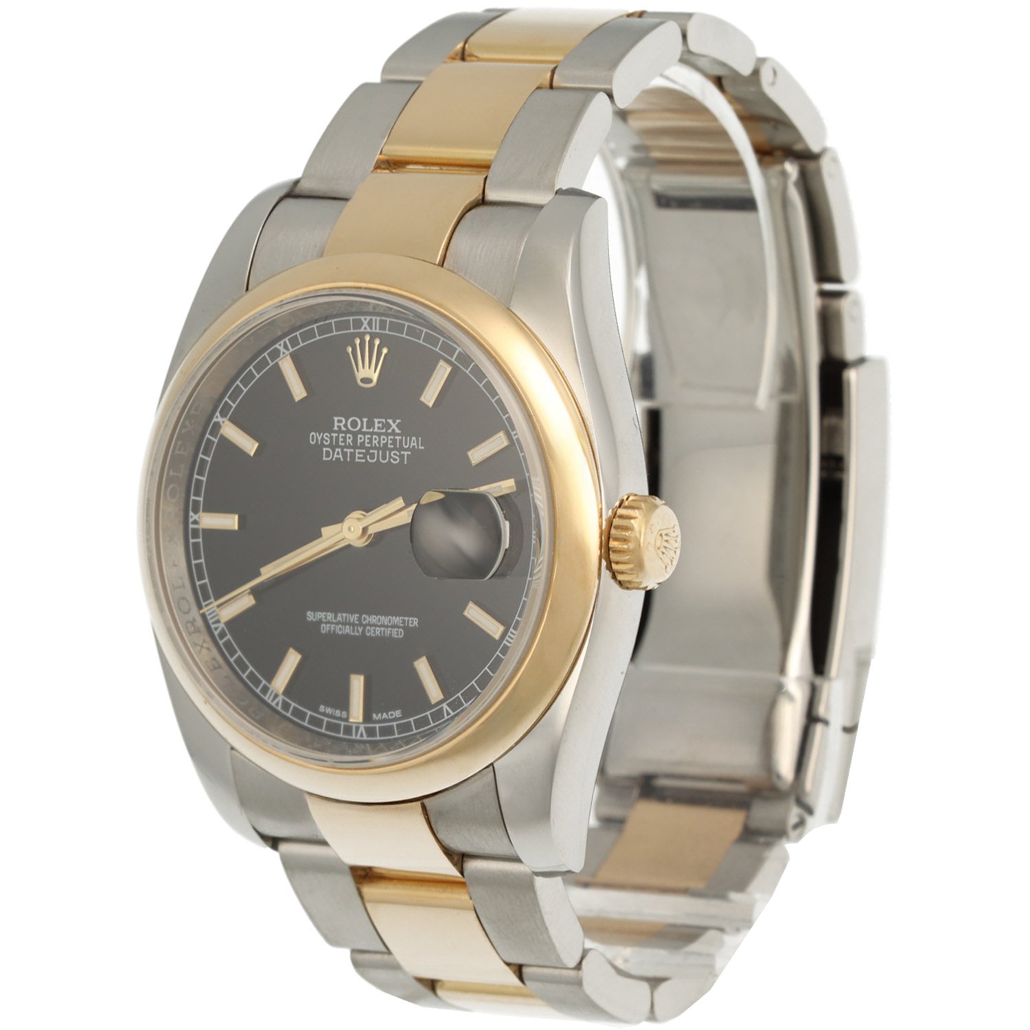 rolex datejust goud polijsten