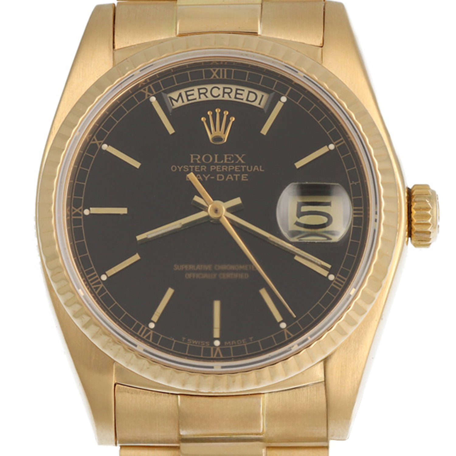 horloge rolex goud polijsten