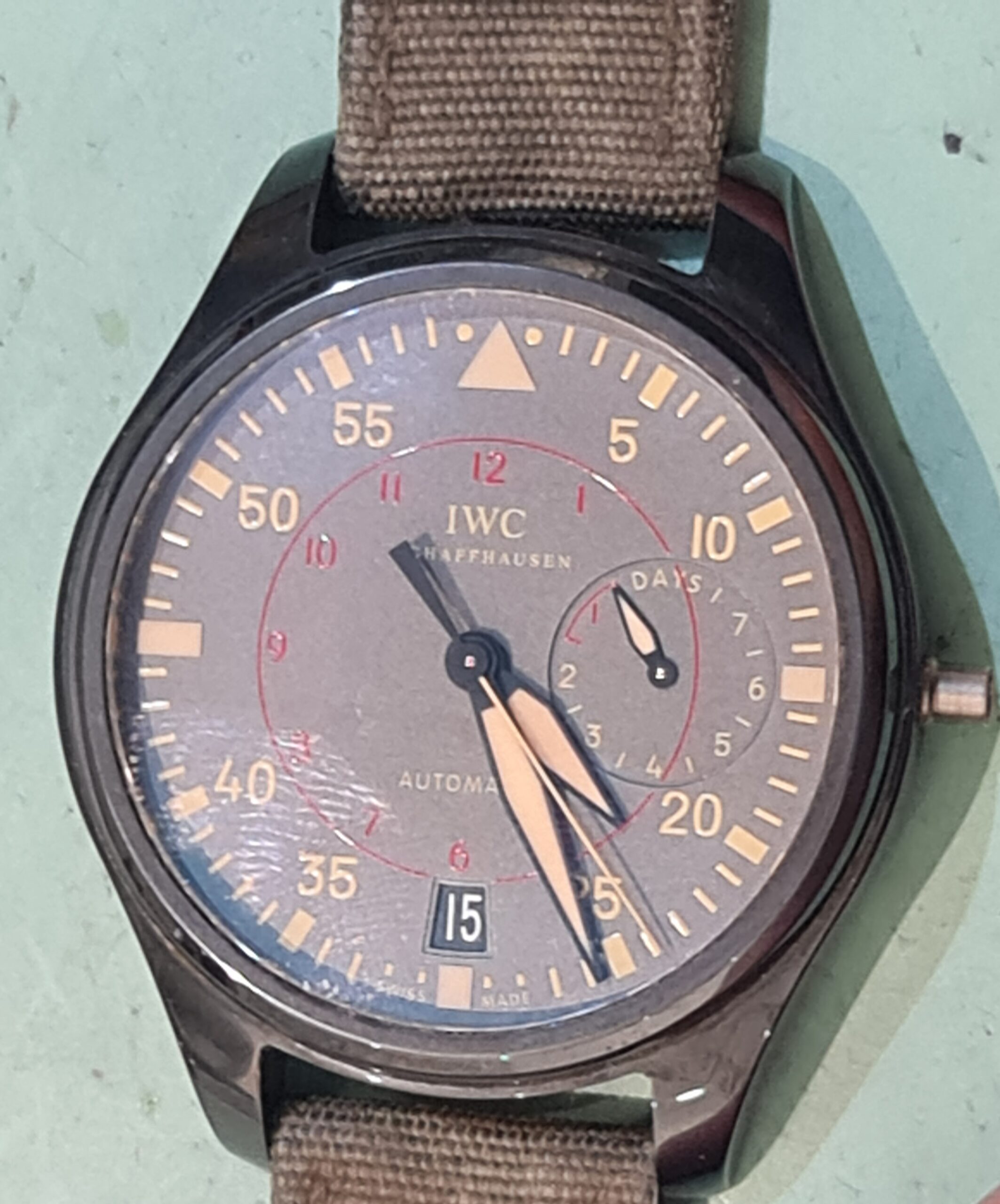 iwc Top Gun laten maken