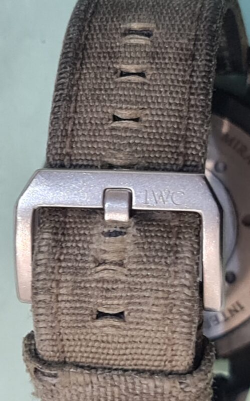 iwc buckle vervangen
