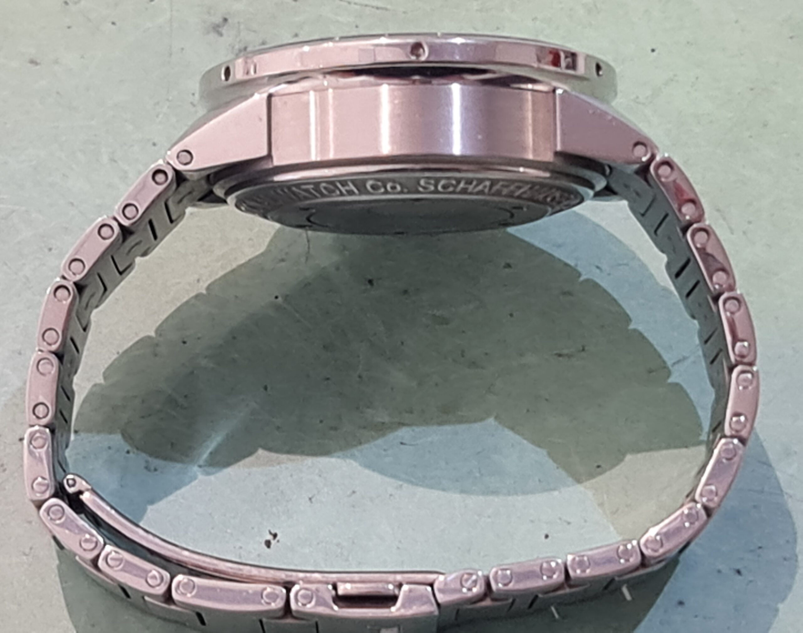 IWC Perpetual Calendar kast polijsten