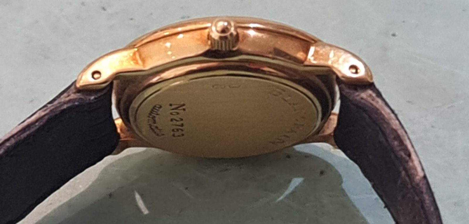 horloge blancpain services