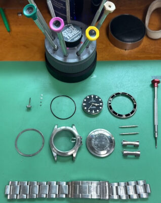 tudor horloge reparatie