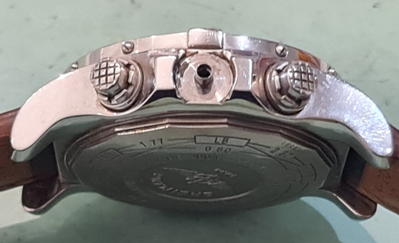 Breitling Super Avenger kroon vervangen