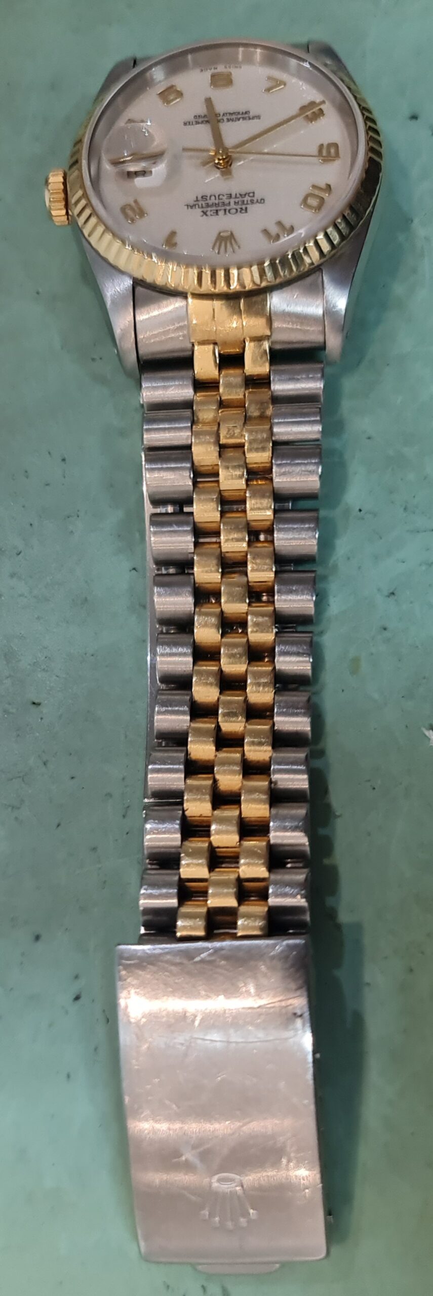 rolex band rek herstellen