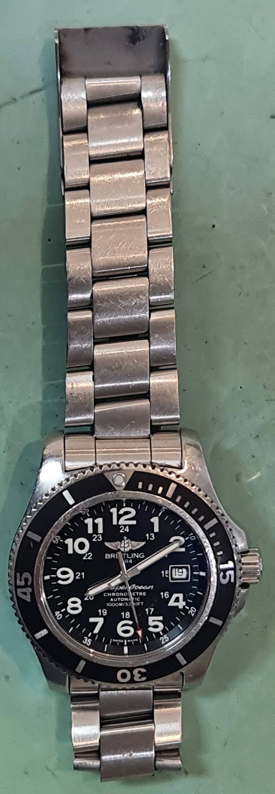 breitling superocean kapot