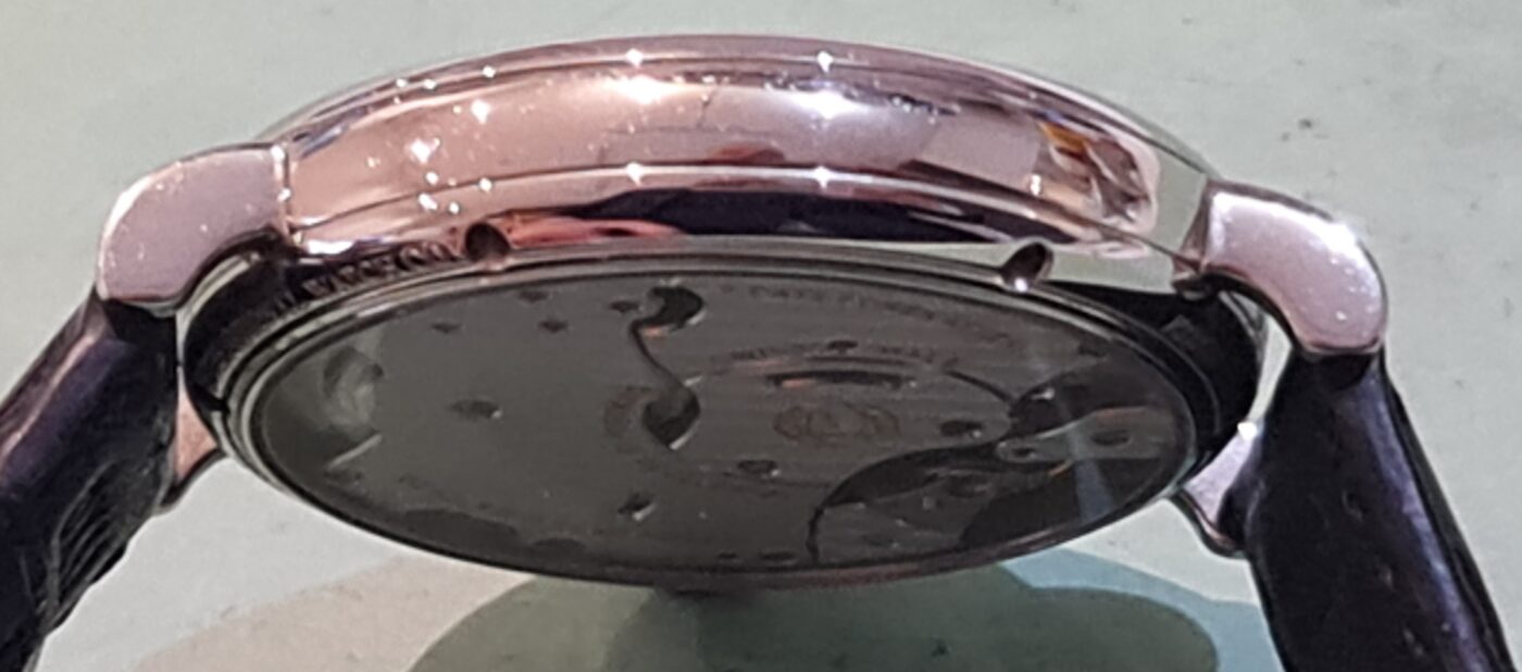 IWC Portofino kast polijsten