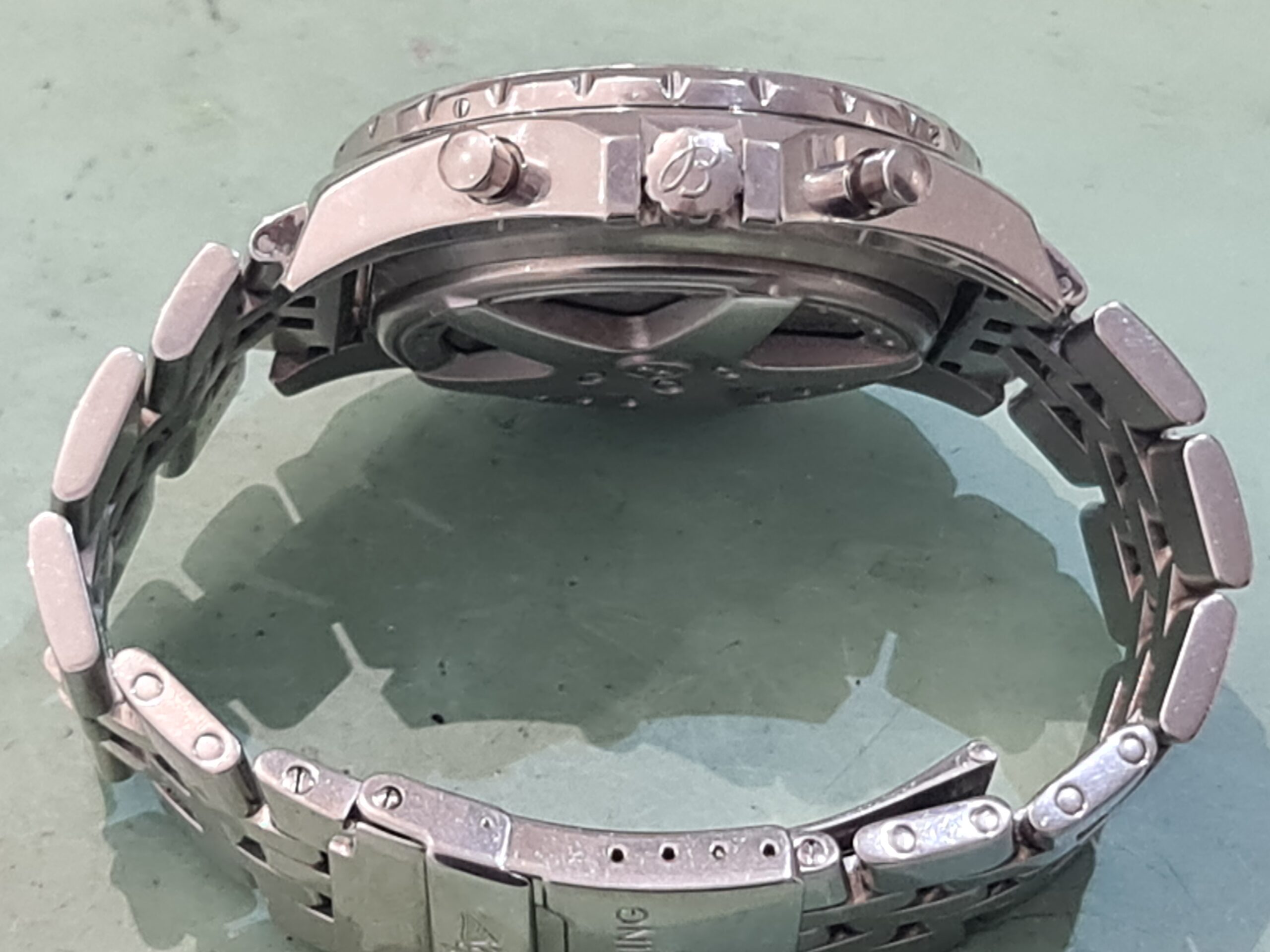 Breitling Bentley kroon vervangen