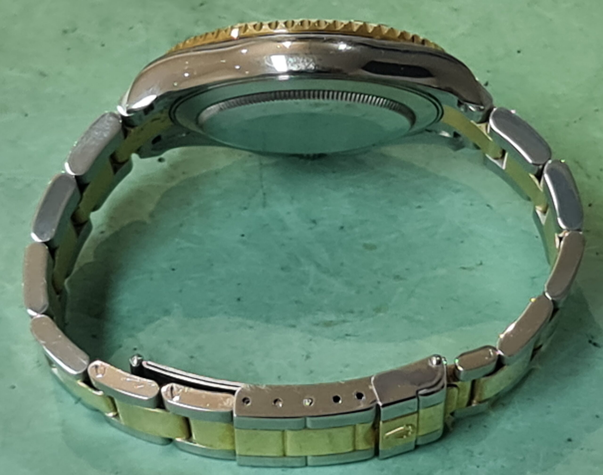 Rolex Yacht-Master-kast polijsten