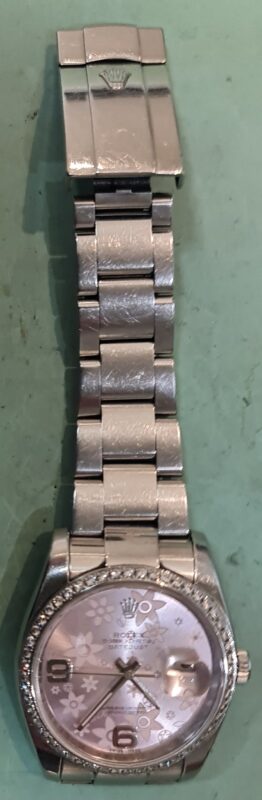 rolex flower reparatie
