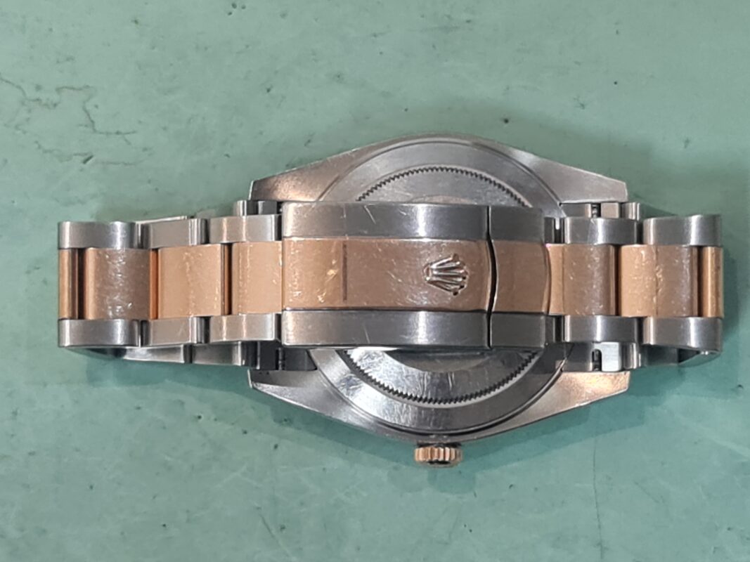 rolex bracelet polijsten