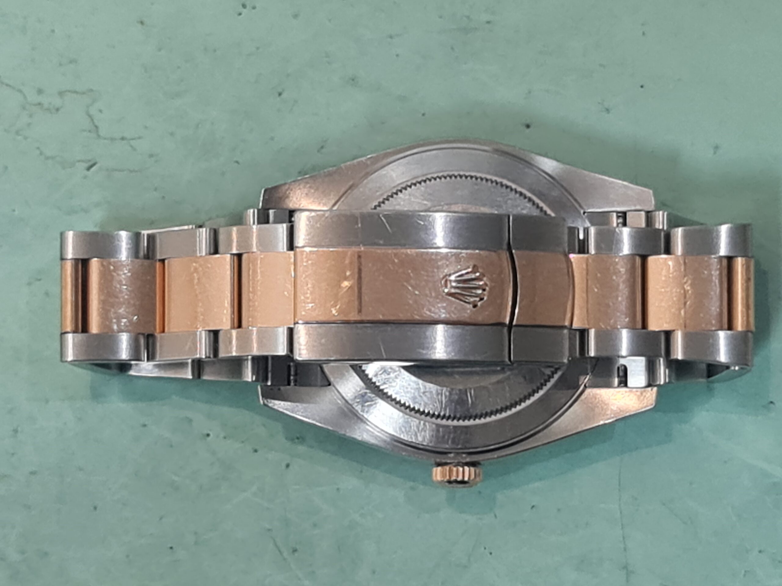 rolex bracelet polijsten