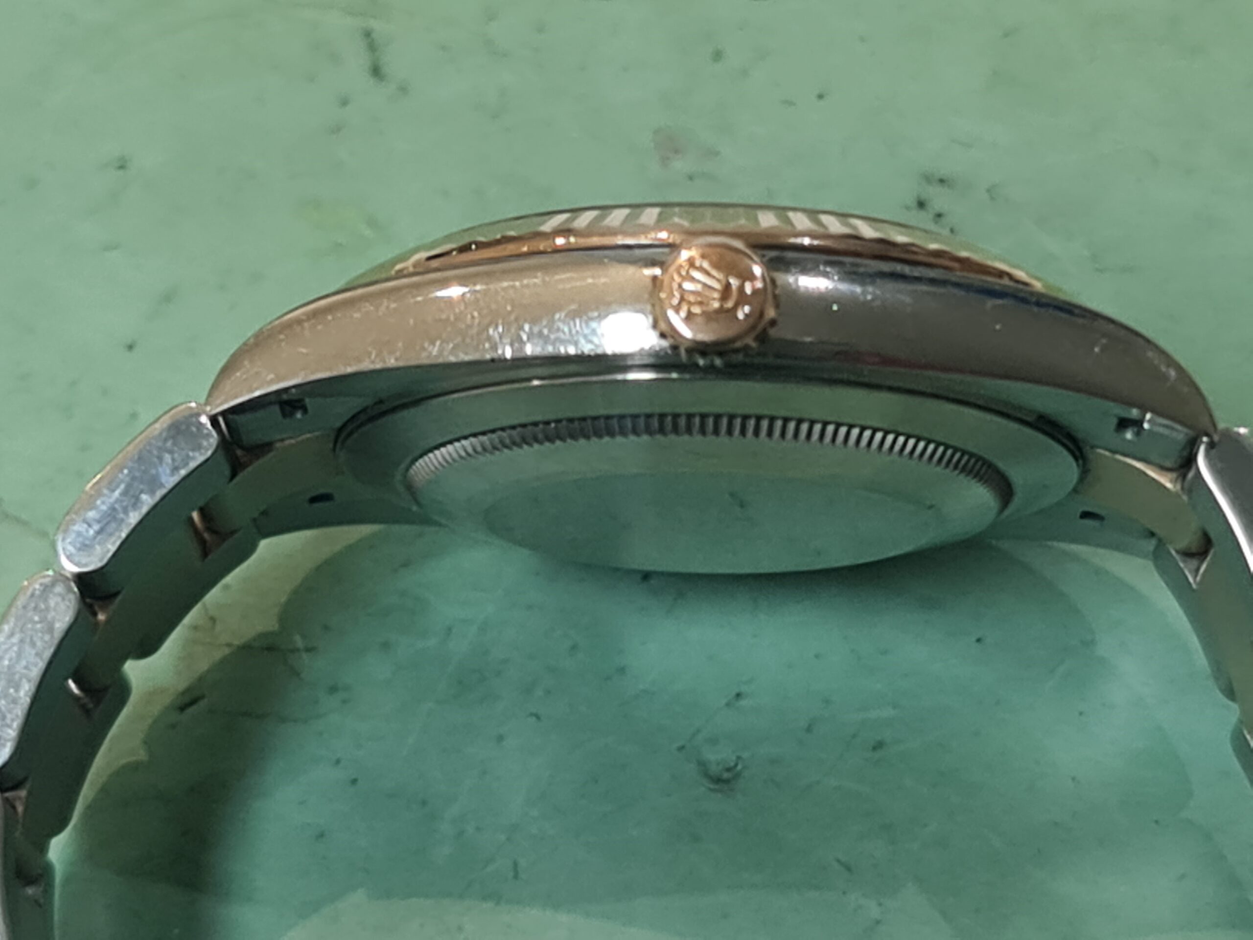 rolex kroon kapot gegaan