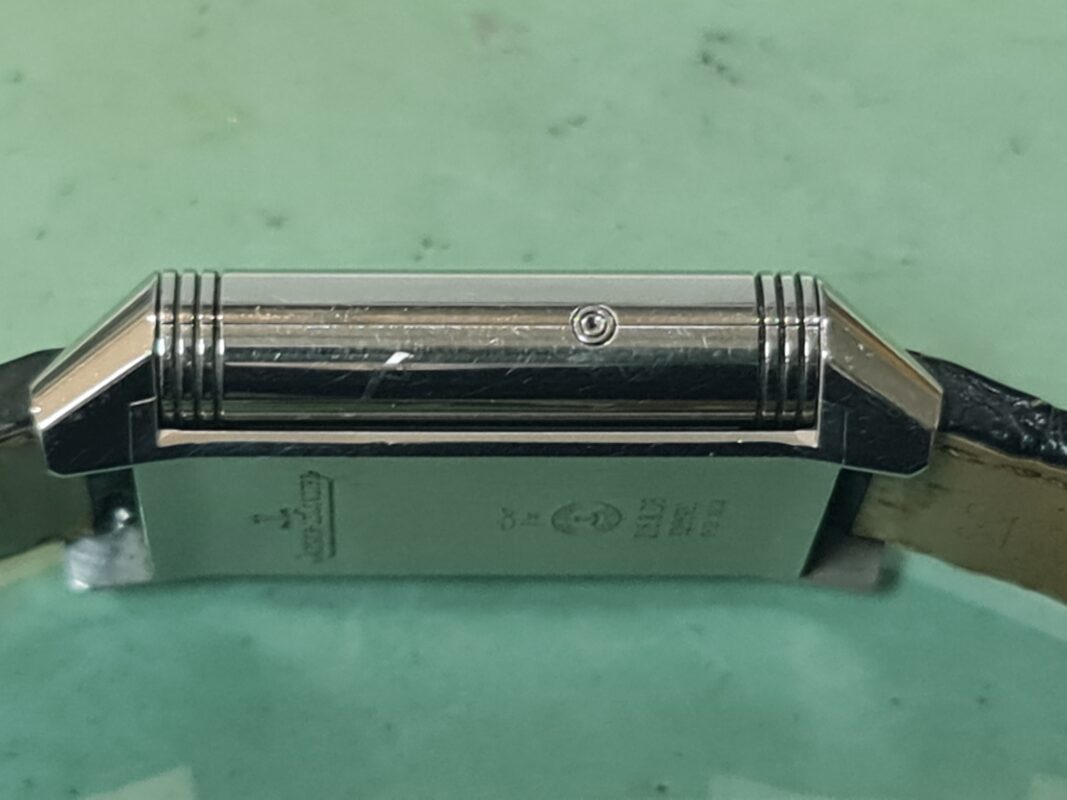 jaeger-lecoultre horloge reverso polijsten