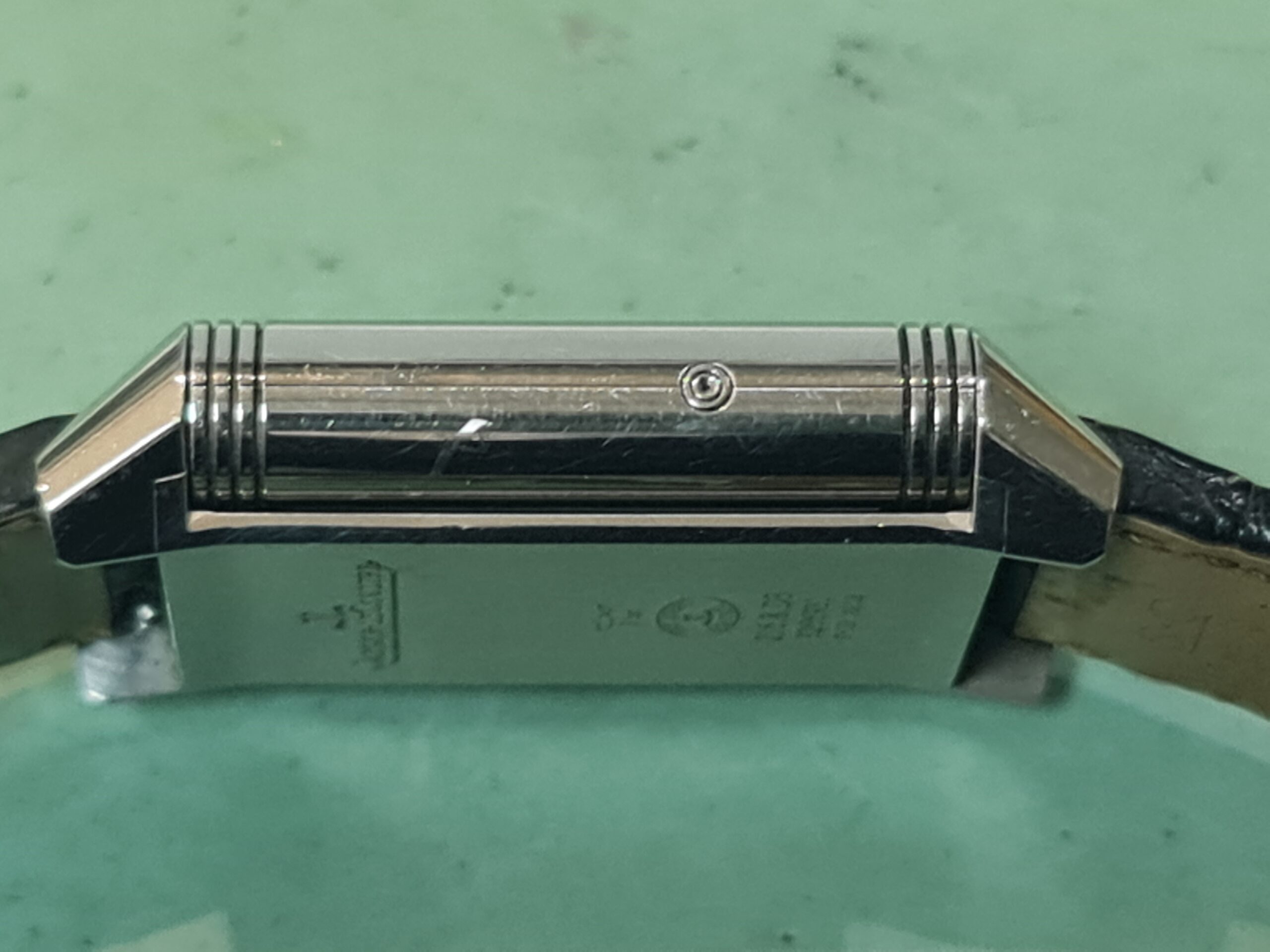 jaeger-lecoultre horloge reverso polijsten