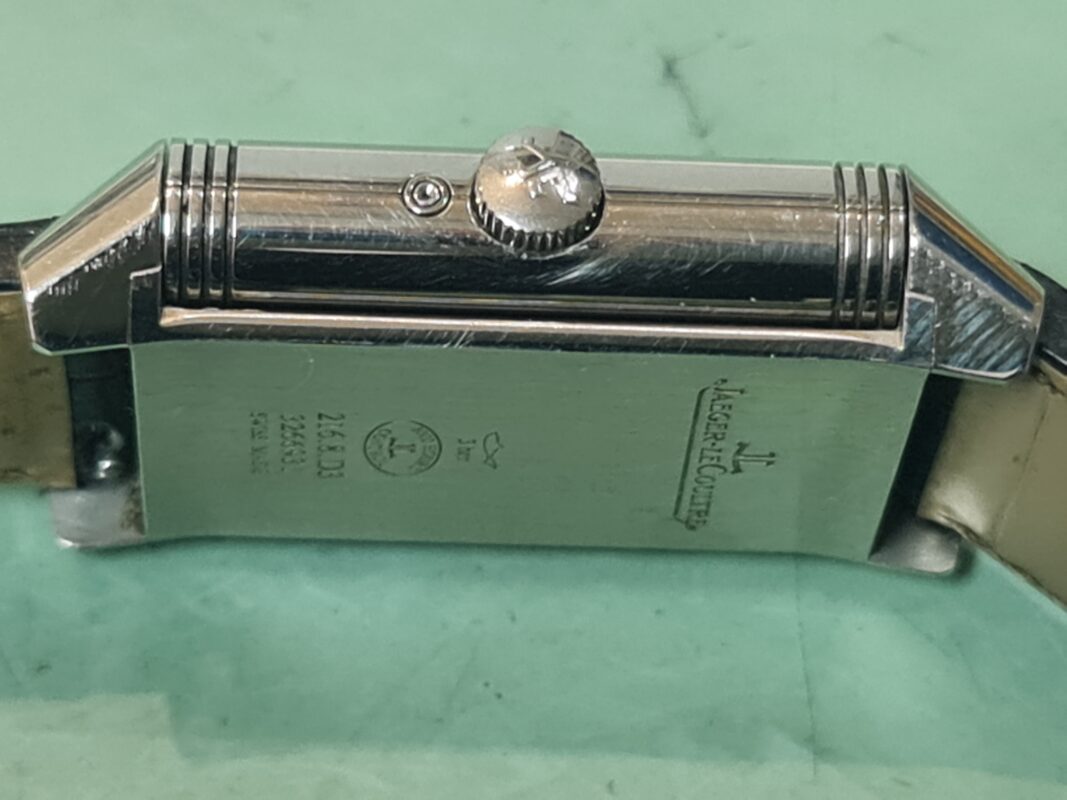 jaeger-lecoultre horloge reverso kroon polijsten