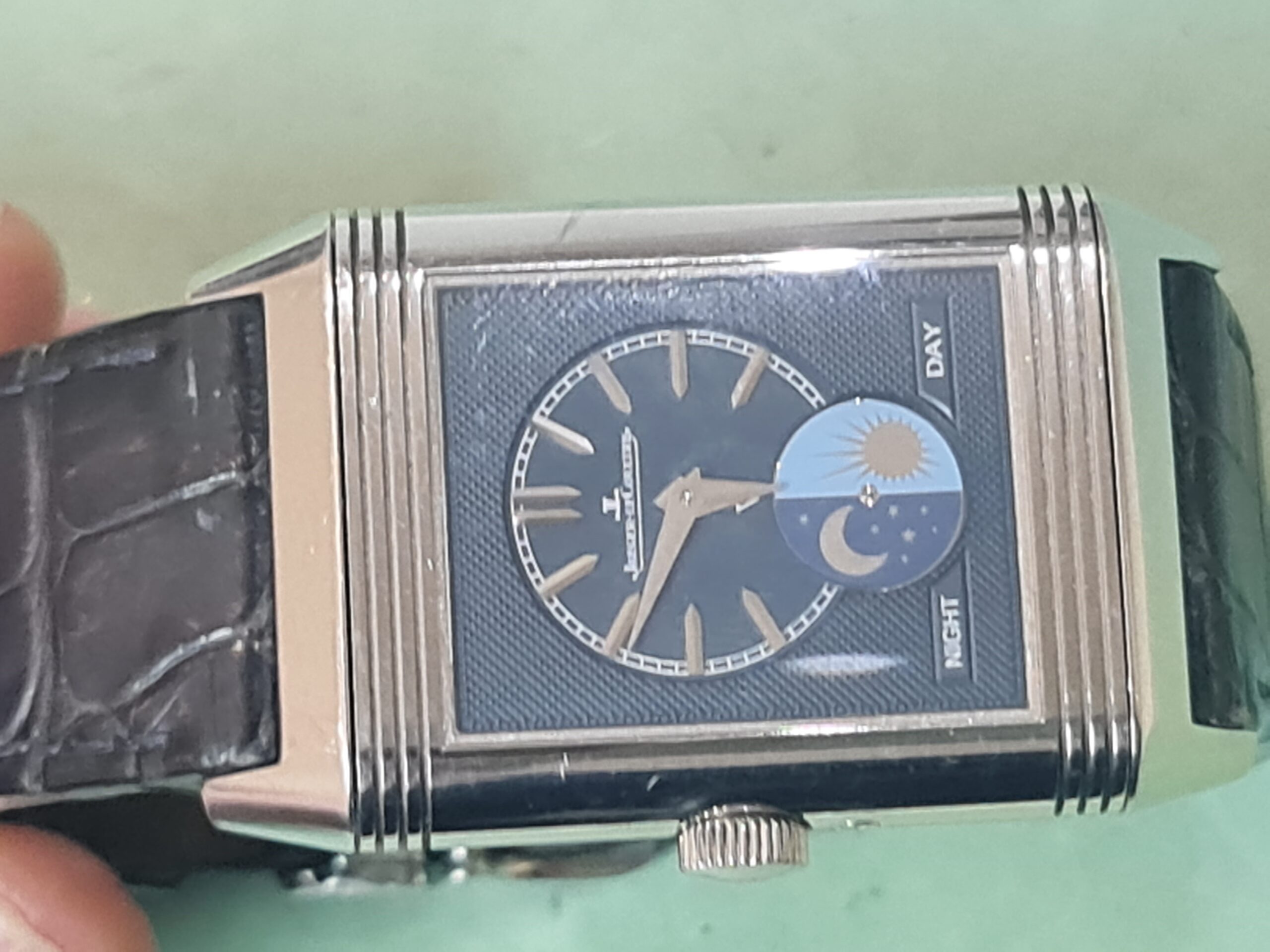 jaeger-lecoultre horloge reverso repareren