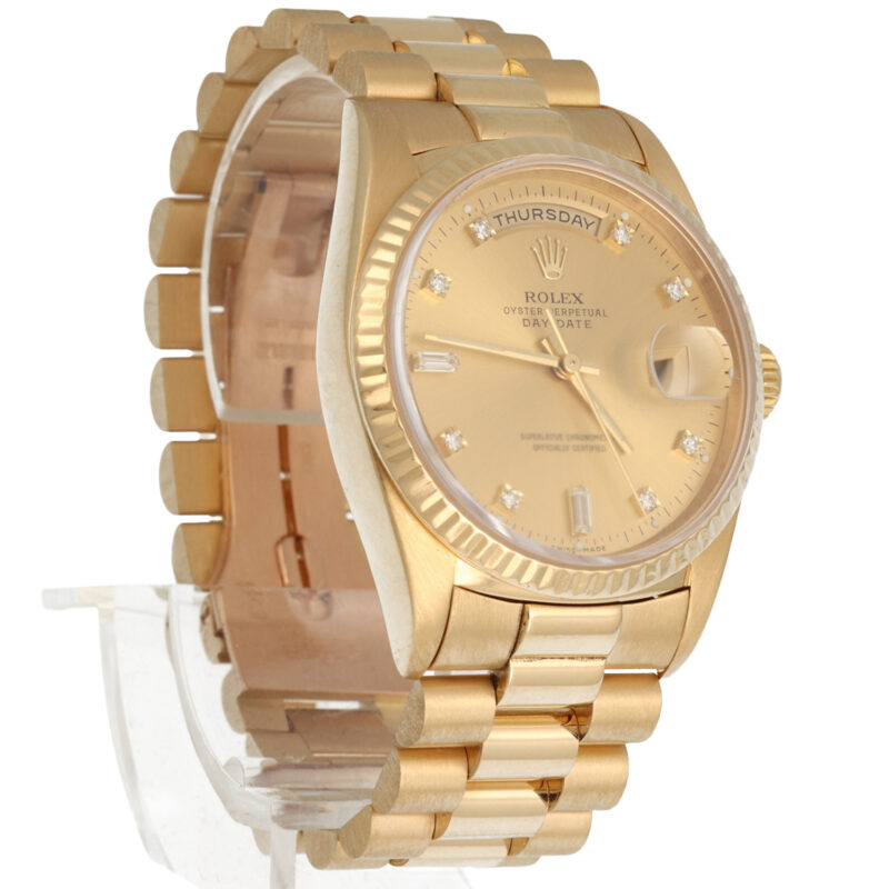 rolex day/date goud polijsten