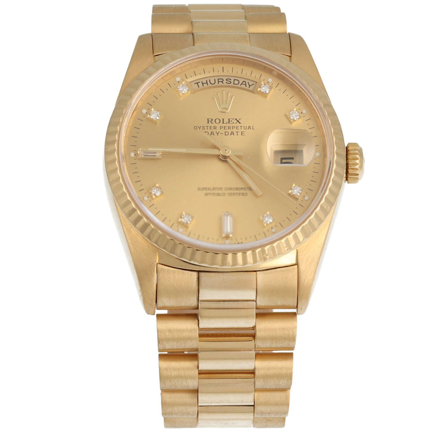 rolex president polijsten