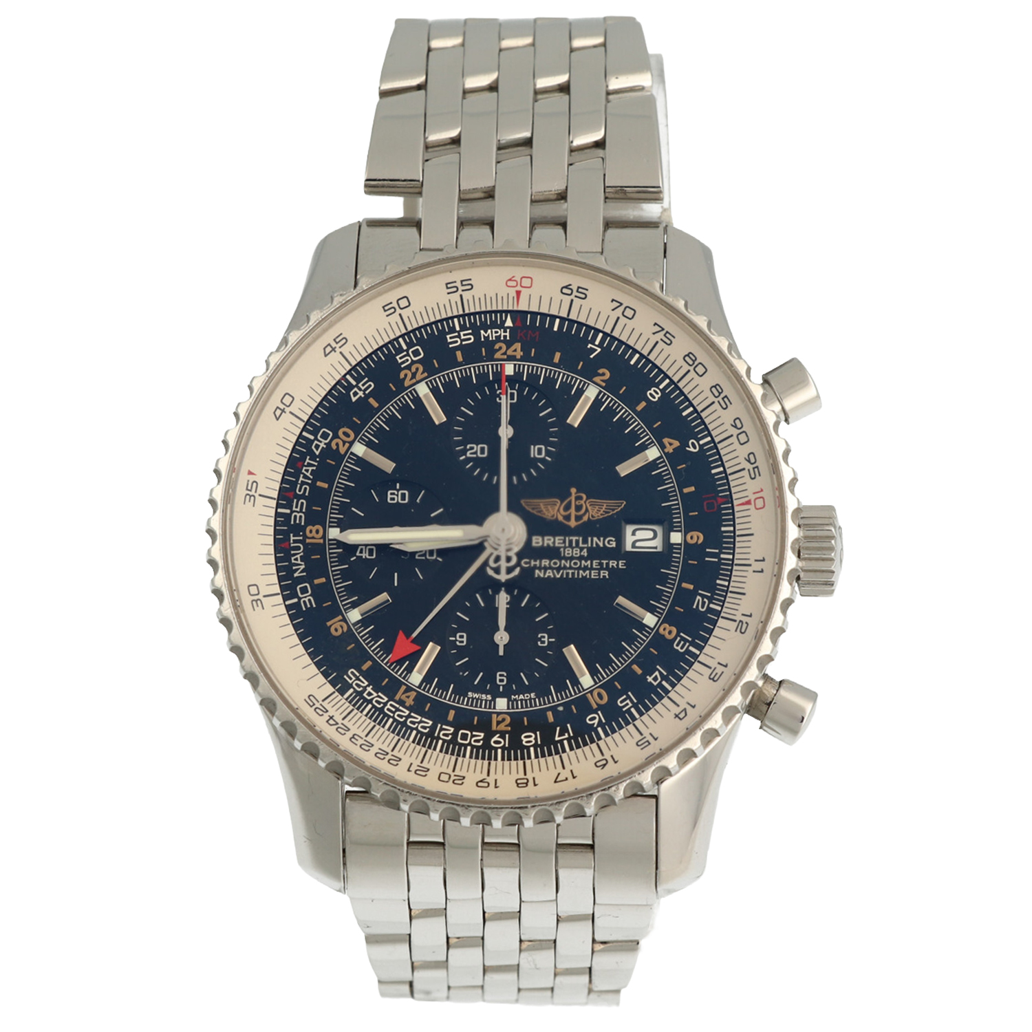 breitling navitimer horloge reparatie