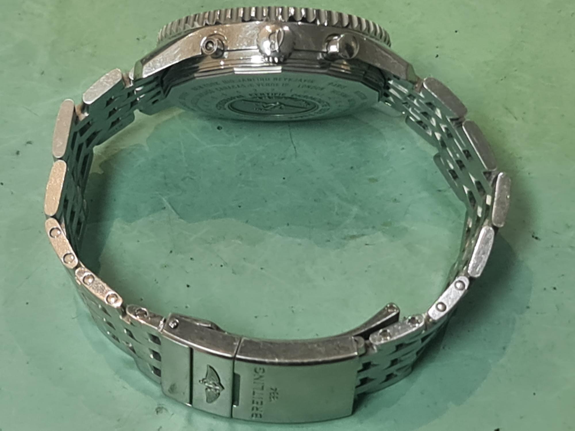 breitling navitimer polijsten horloge