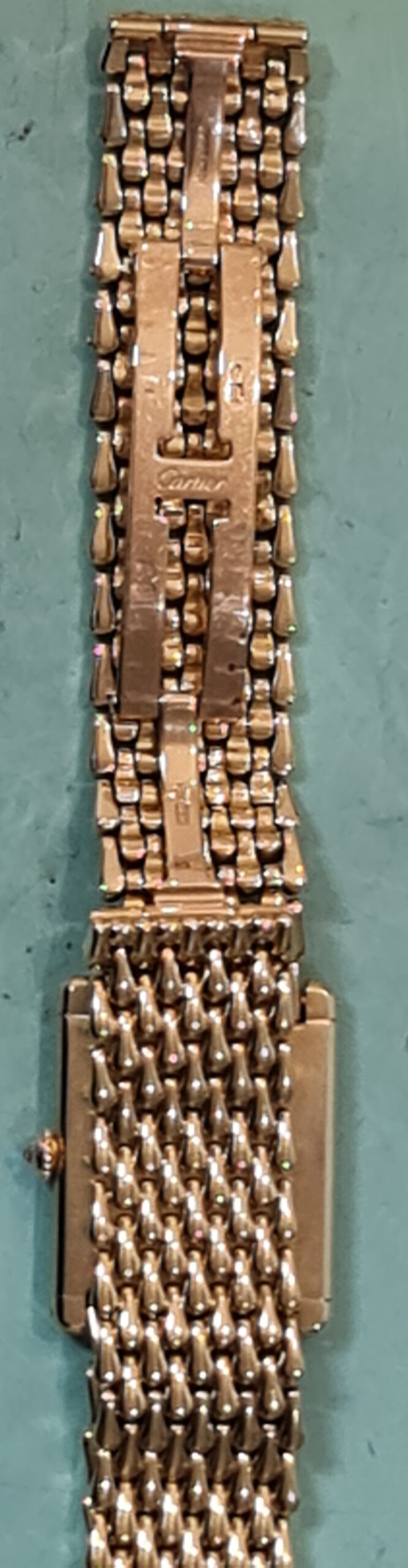 goud cartier band polijsten