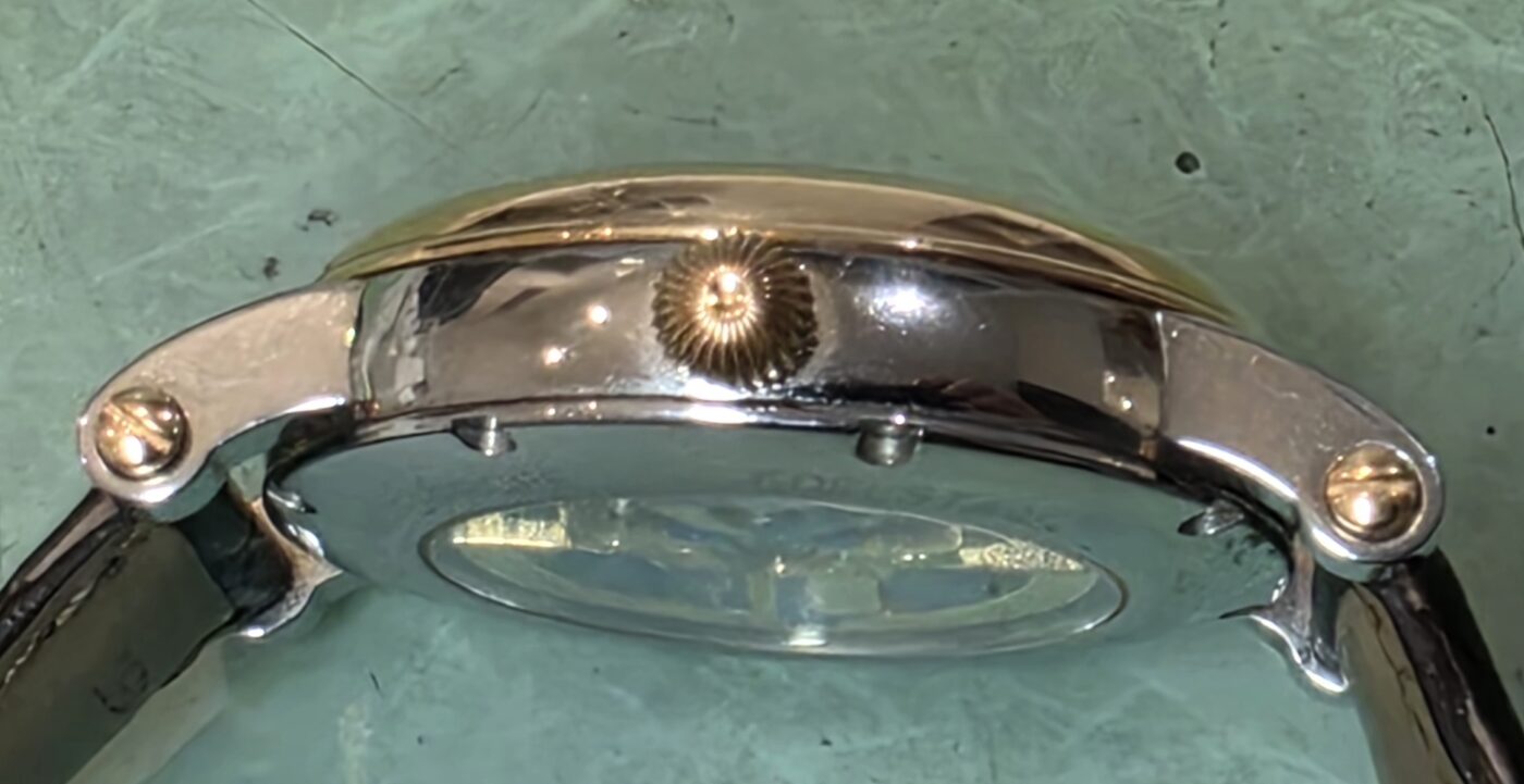 Christiaan Van der Klaauw horloge kroon kapot