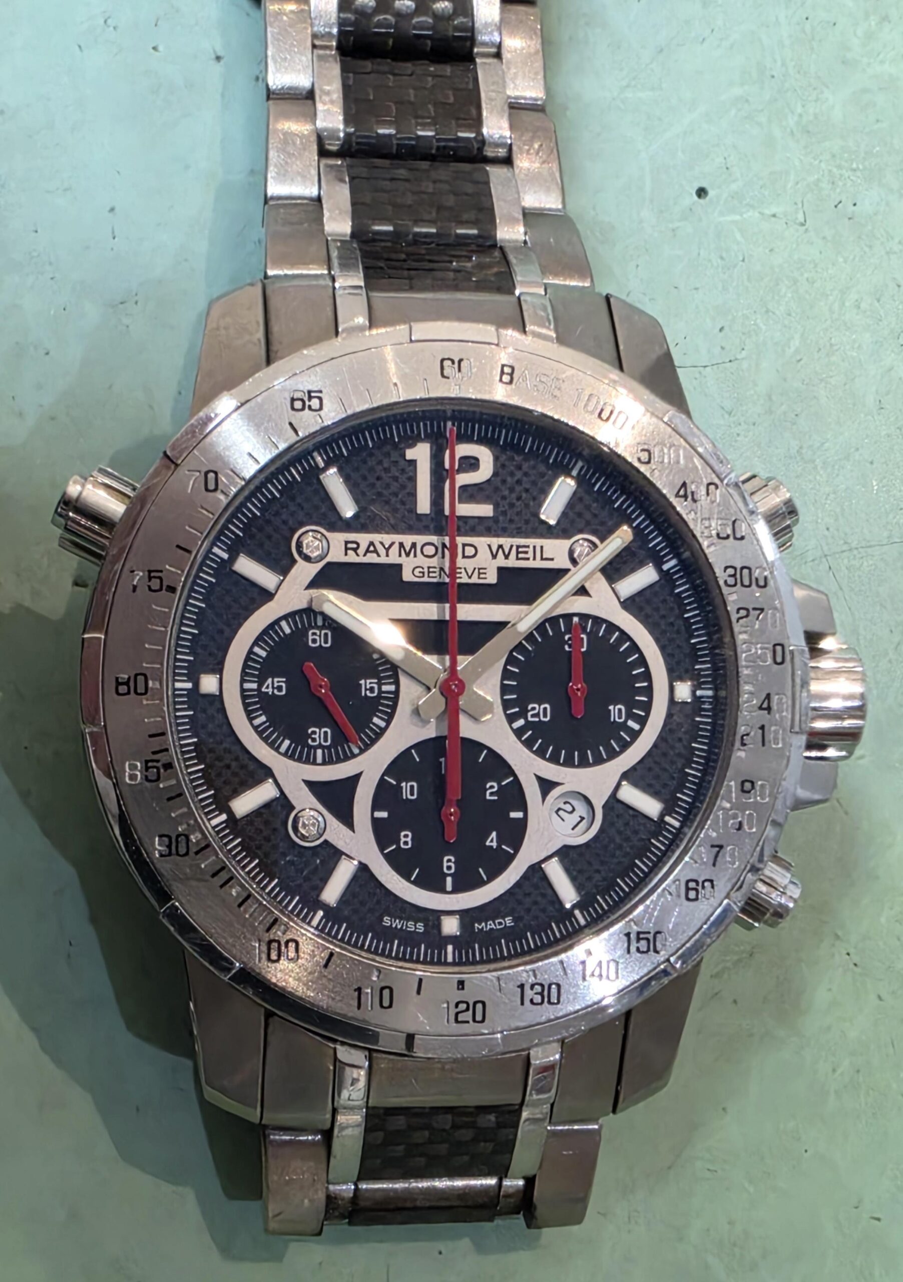 horloge reparatie raymond weil