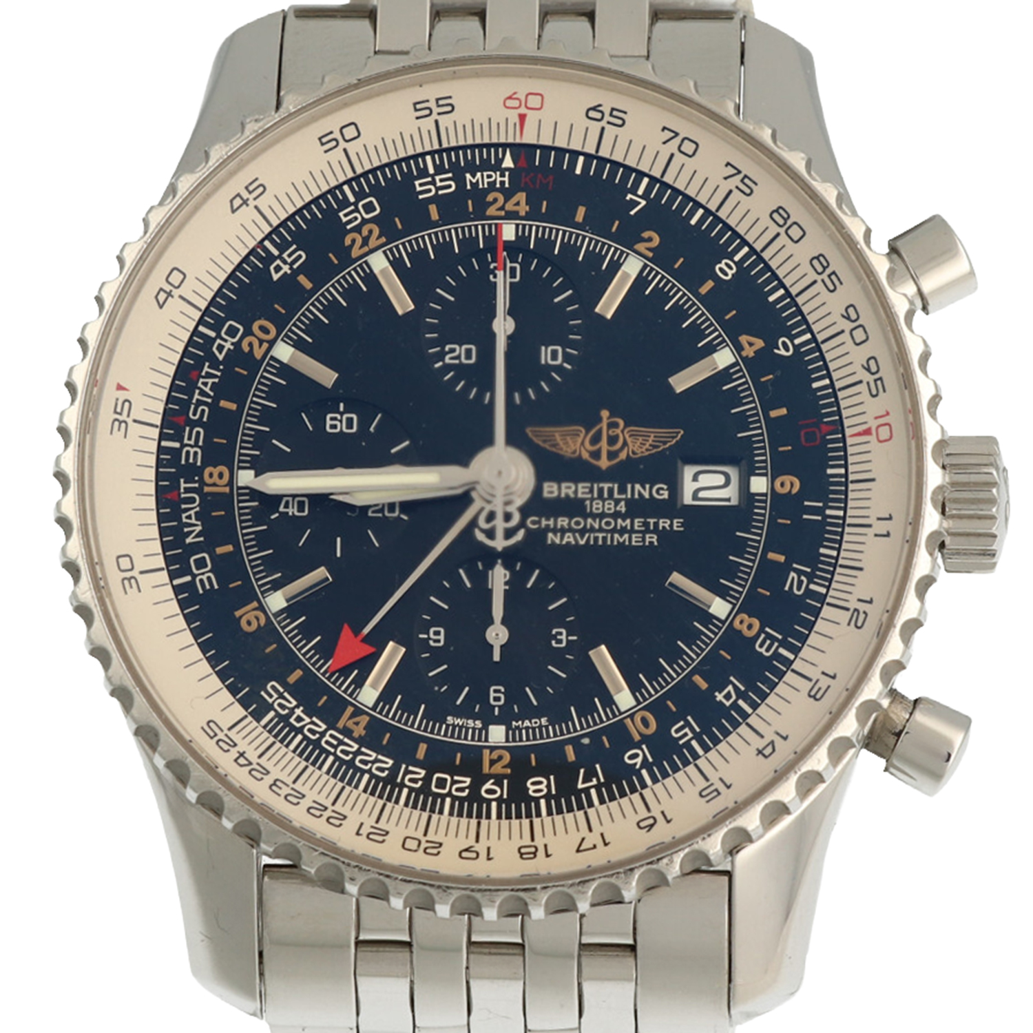 breitling navitimer horloge service