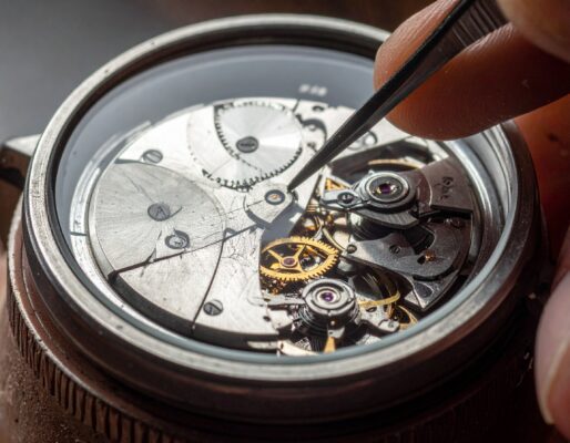 glasbodem horloge kapot