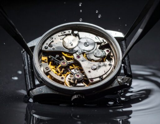 vocht horloge kapot