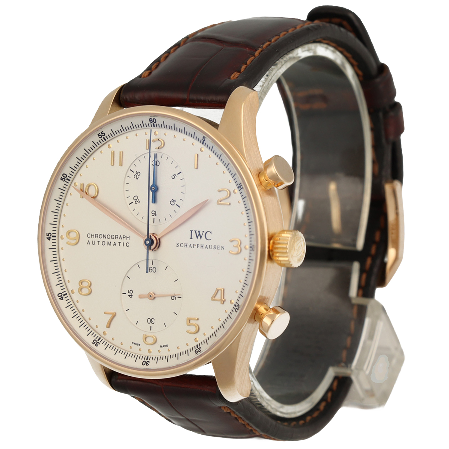 iwc horloge goud reparatie