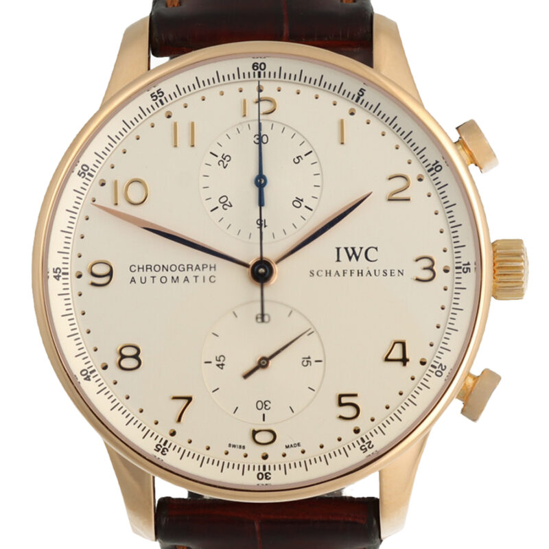 iwc horloge goud polijsten