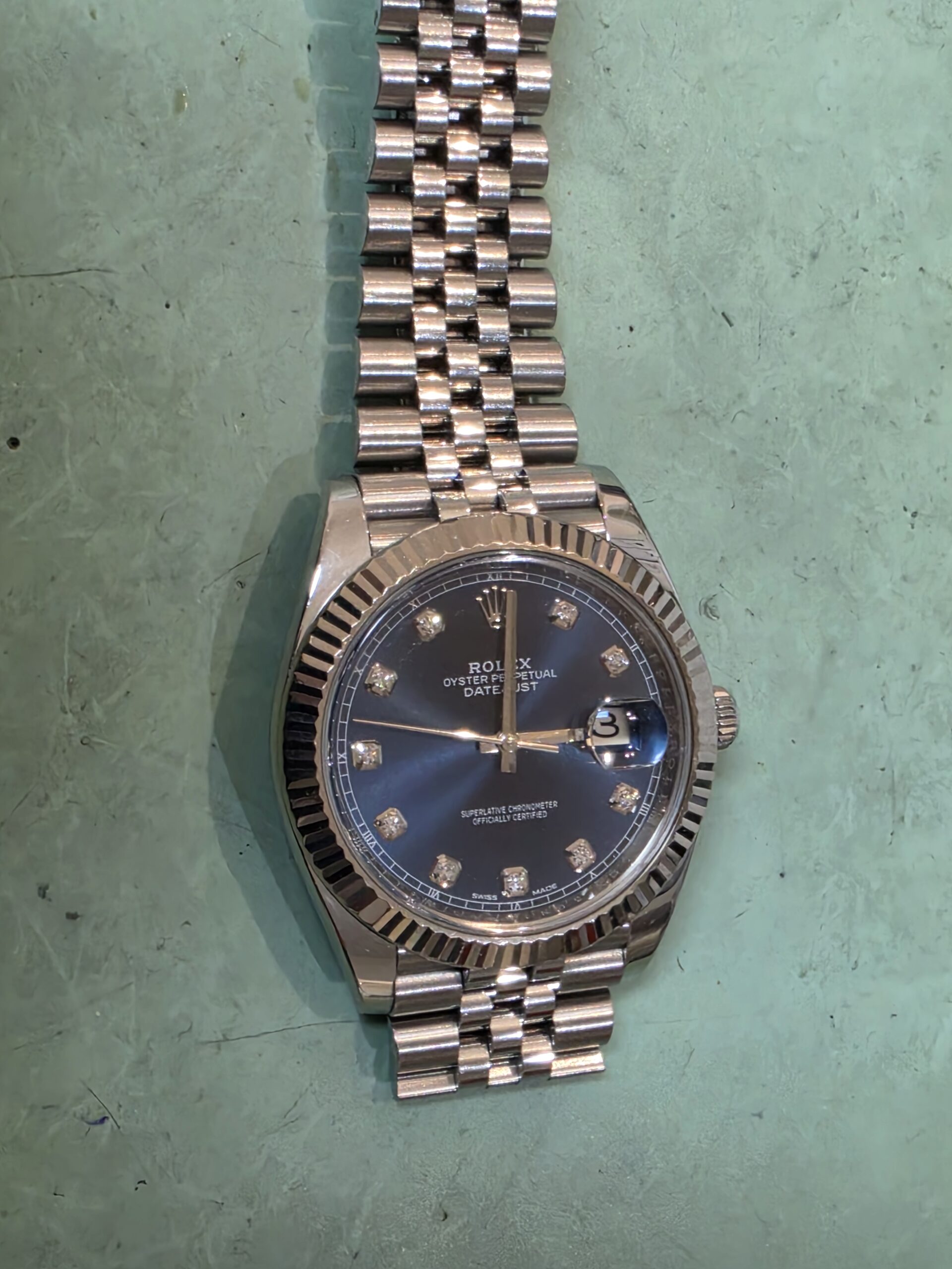horloges rolex polijsten