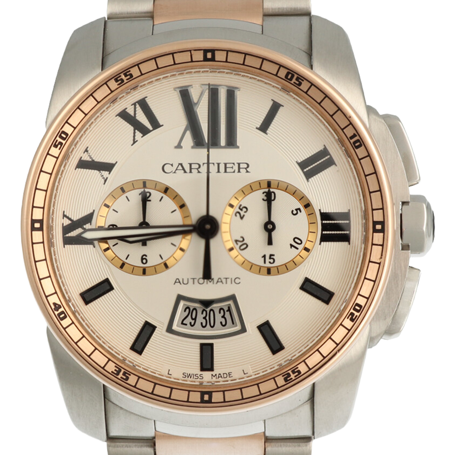cartier santos chronograph service