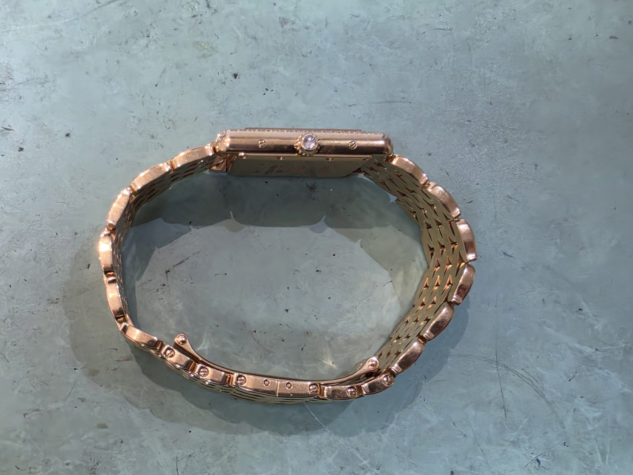 horlogeband polijsten cartier
