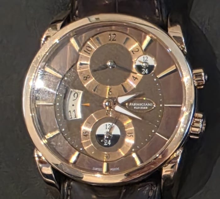 parmigiani horloge kapot