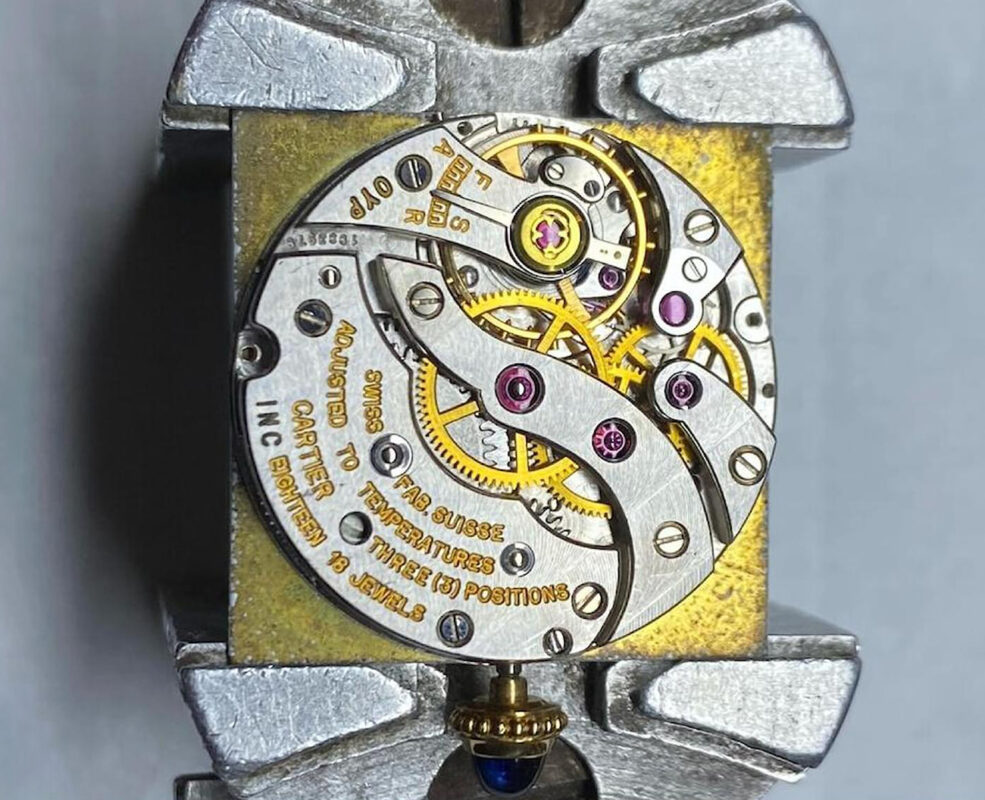 cartier horloge repareren