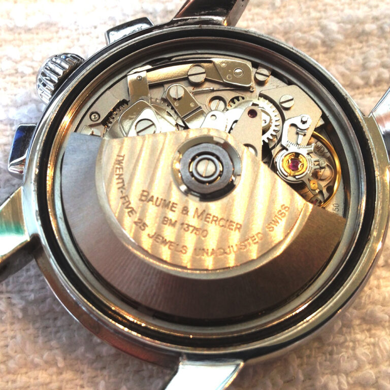 vintage baume mercier reparatie