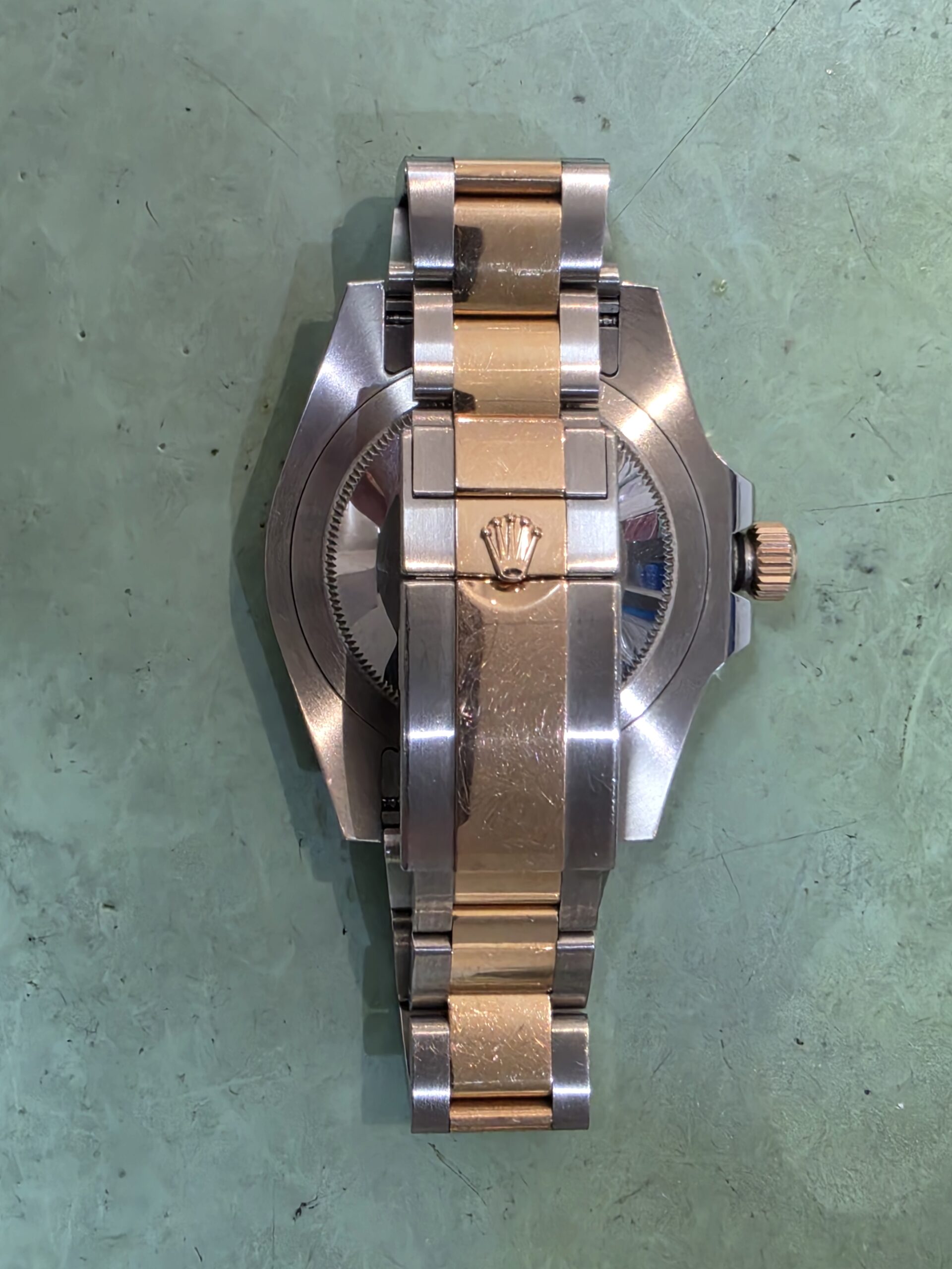 kapot rolex horloge band