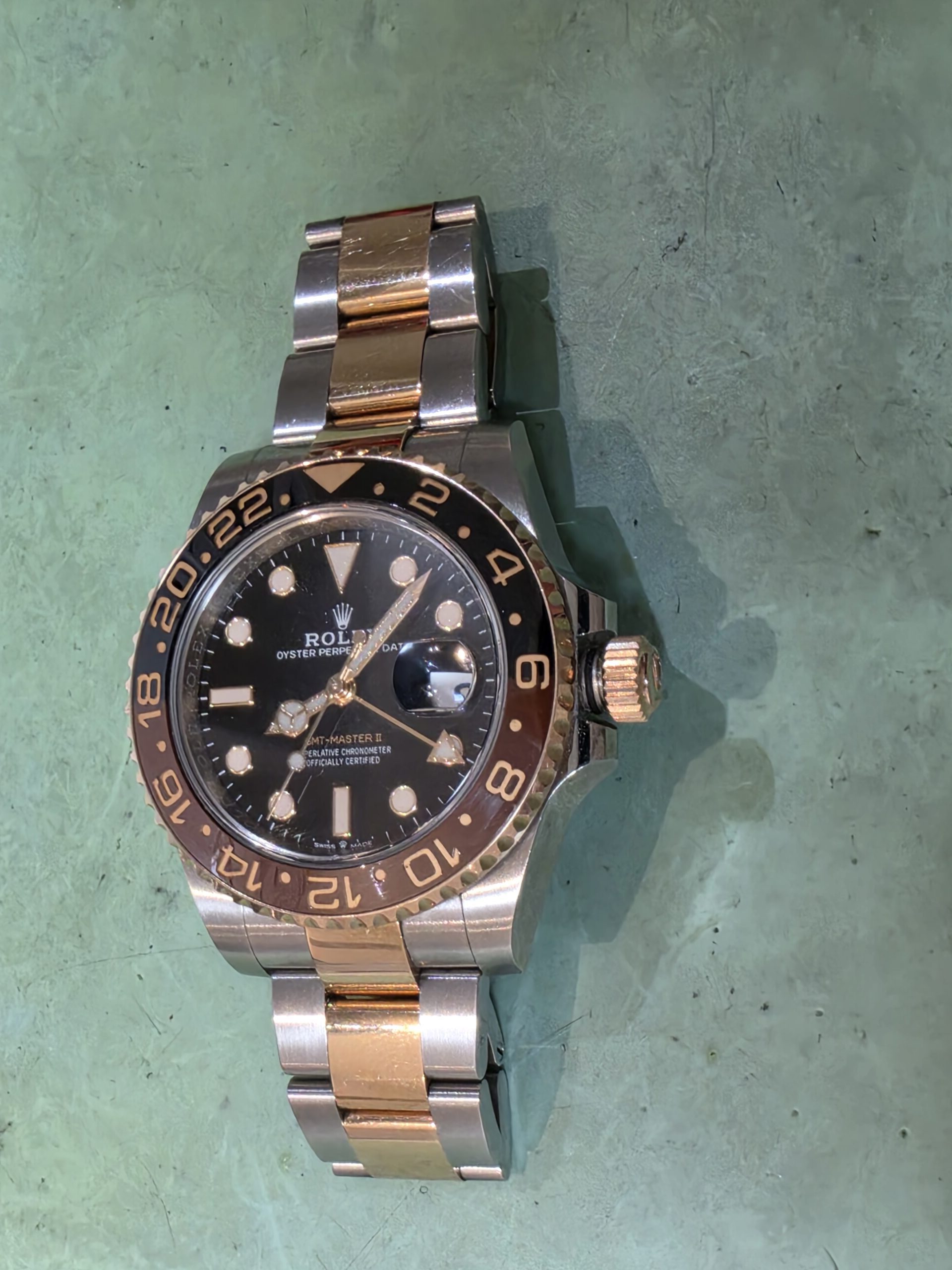 kapot rolex horloge