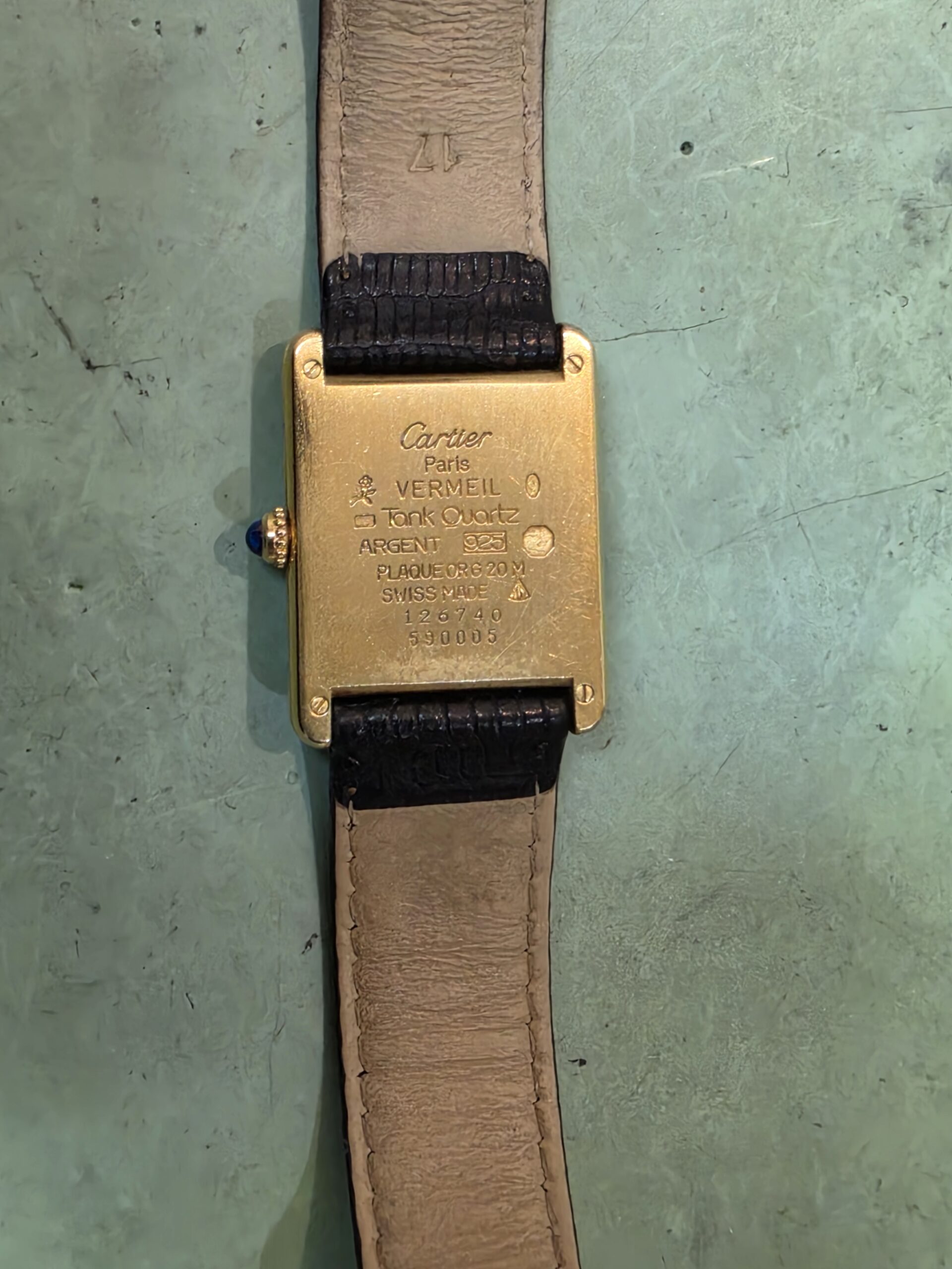 cartier vintage kast service