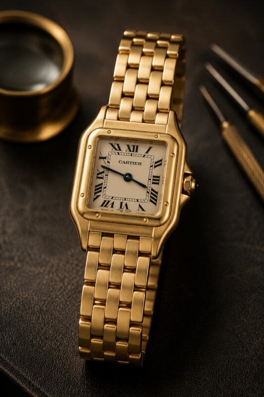 cartier horloge kapot