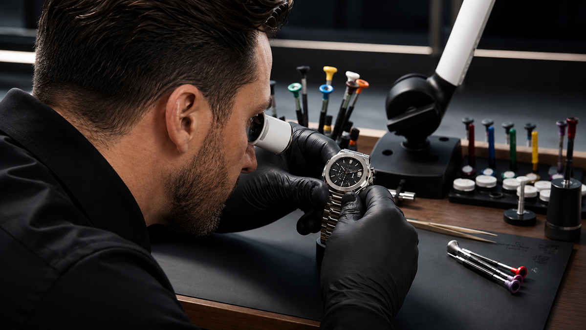 onze werkwijze horloge reparatie