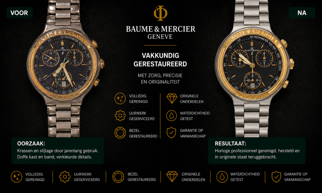 baume & mercier chronograph service