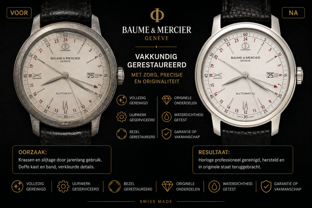 baume & mercier classic repareren