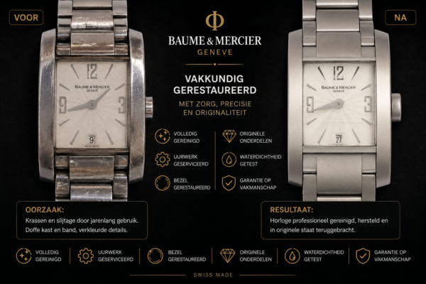baume & mercier horloge kapot nederland