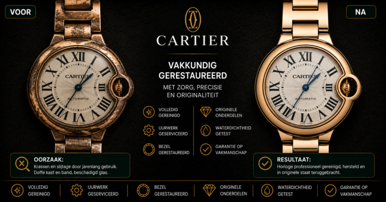 cartier ballon reparatie